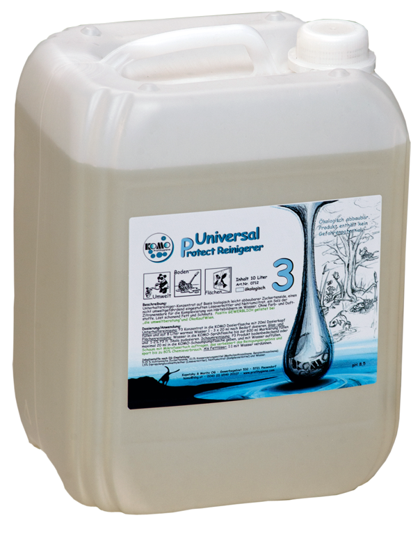Bild von KOMO PROTECT UNIVERSAL REINIGER "P3" ÖKO Konzentrat 10 Kg